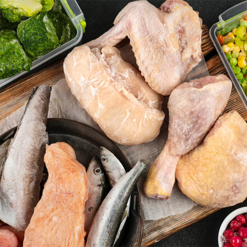Frozen Meat, Seafood & Poultry